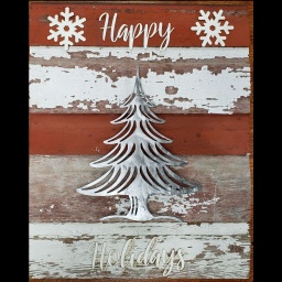 Holiday Sign -  Christmas Trees